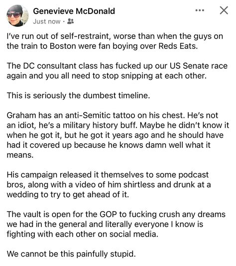 Senate candidate Graham Platner under fire for Nazi-style tattoo – The ...