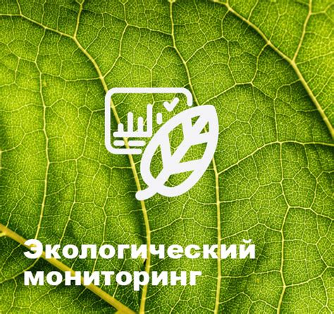 Экологический мониторинг, мониторинг окружающей среды, мониторинг СЗЗ