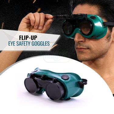 Flip-up Lenses Safety Protective Goggles (FLG) – Naaptol.in