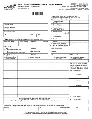 Nd Job Service Form Sfn 41263 - Fill and Sign Printable Template Online