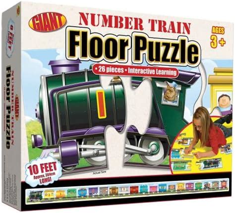 Number Train (Brighter Child Giant Floor Puzzles) : School Specialty ...