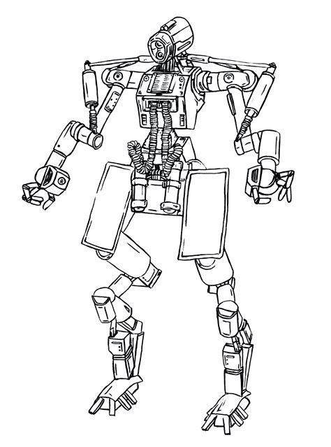 Robot Line Art 的图像结果