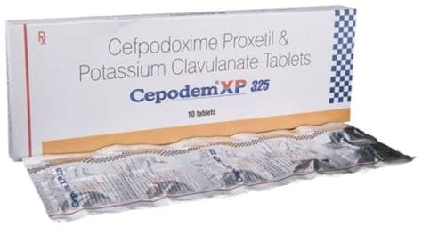 Cepodem XP 325 Tablet - Buy Online, Uses, Dosage and Price | PillO