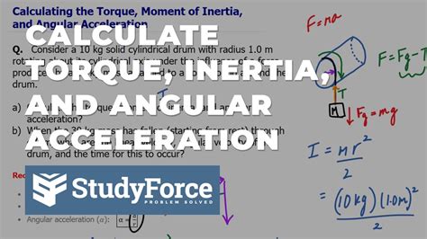 Angular acceleration moment of inertia formula - alfaseka
