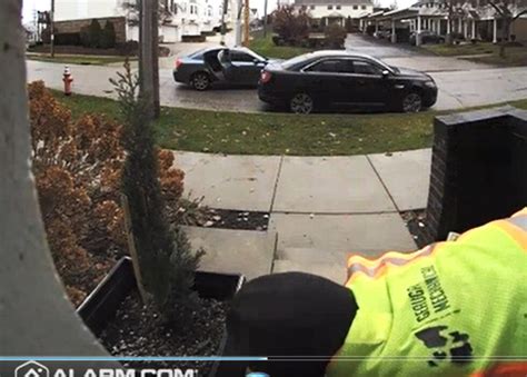 Cleveland porch pirate in stolen work vest steals packages from Battery ...