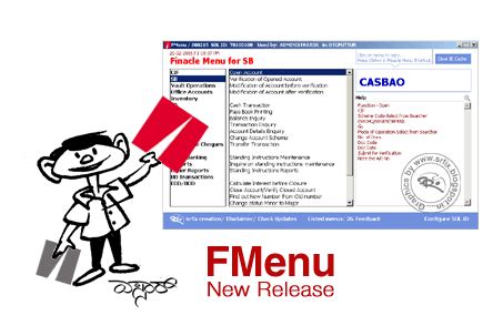 FMenu for Finacle dated 09.03.2015 by SRFix