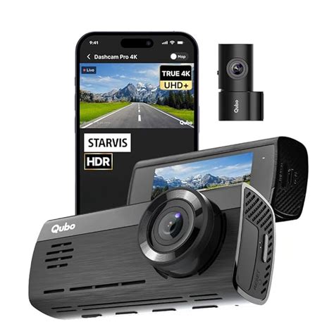 Qubo Car Dashcam Pro 4K | True 4K with Sony STARVIS IMX415 Sensor ...