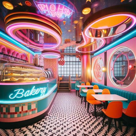 Retro futuristic bakery – Artofit