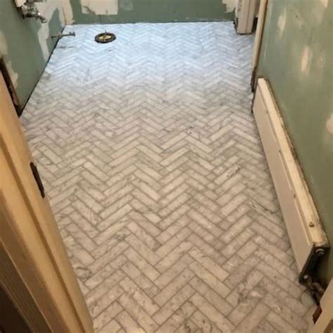 Bathroom Floor Tile Herringbone – Flooring Site