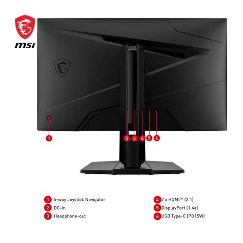 MSI , 27-inch, 4K UHD, 160Hz, IPS Gaming Monitor, MAG 274UPF E2