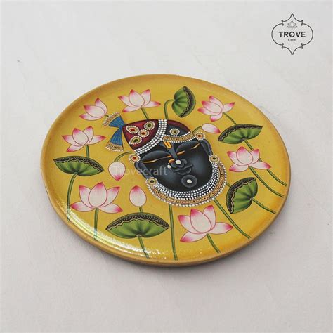 Pichwai Plates – Trove Craft India