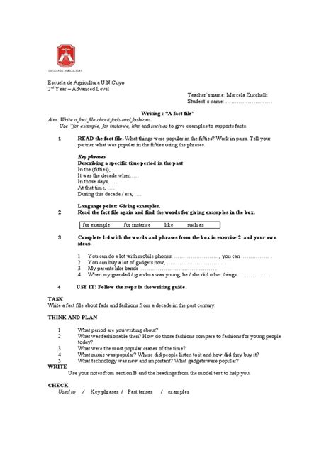 Image result for Informative Writing Fact File