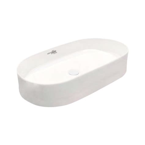Hindware - Counter Top Oval White Wash Basin - LINEA R 91231 by Decure.in
