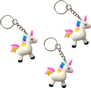 Ayden Sleeping Unicorn Pack of 3 Key Chain Price in India - Buy Ayden ...