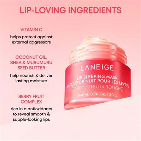 Laneige Lip Sleeping Mask Berry ( MADE IN KOREA ) BERRY - Price in ...