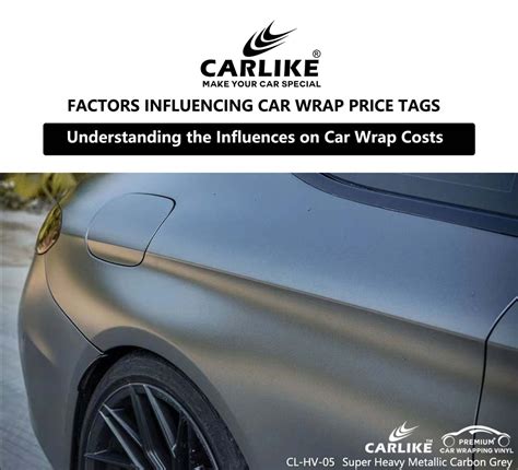 The Key Influencing Factors in Determining Car Wrap Price – CARLIKE WRAP