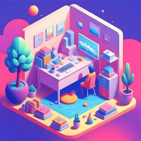 Computer Room Art Design 的图像结果