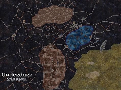 Underdark Players Map_Out of the Abyss | Inkarnate - Create Fantasy ...