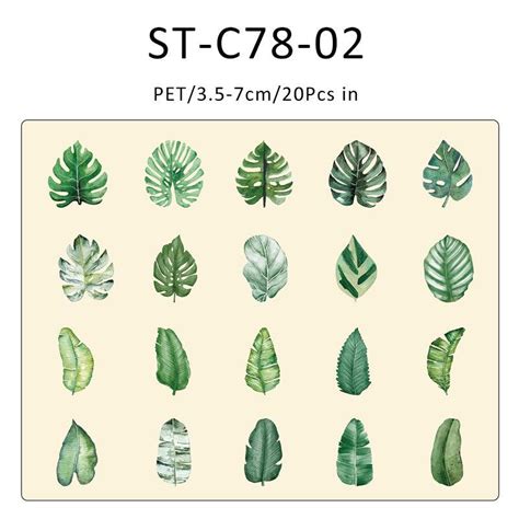Leaf completed poem series sticker