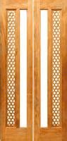 MPT PD 302 78x36 Inch 45 mm Frame Burma Teak Wood Pooja Door - 32 mm