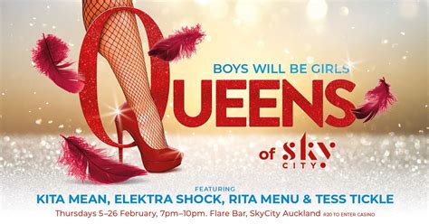 Queens of SkyCity - Boys will be girls!, Flare at Sky City, Auckland, 5 ...