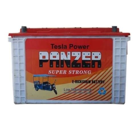 Panzer E-Rickshaw Tubular Batteries 120Ah 6 Month Warranty Pack of 2 ...