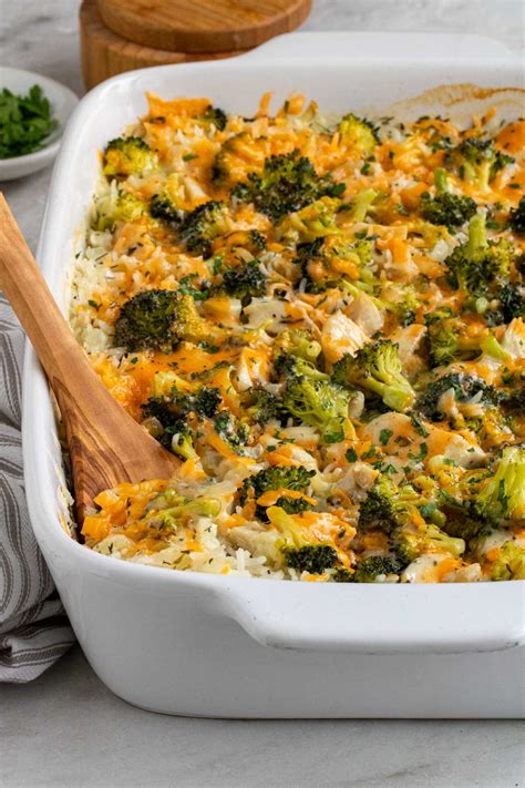 Chicken Broccoli Rice Casserole - Stephanie Kay Nutrition