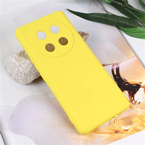 Maska(futrola) Teracell Soft Velvet za Honor Magic 7 Lite zuta - Mob-Shop