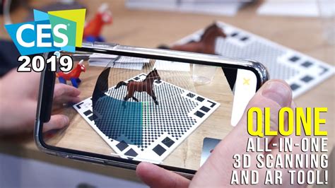 QLONE All in One 3D Scanning and AR App at CES 2019! - YouTube
