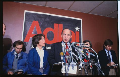 Adlai Stevenson III, Former Illinois Senator and Grandson of Ex-Vice ...