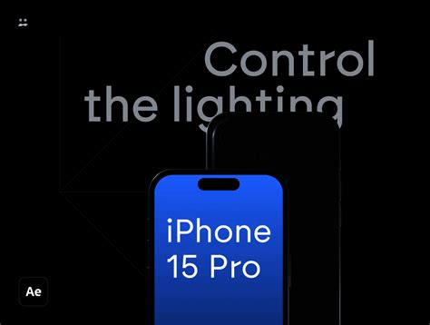 iPhone 15 Pro - Animate-ready mockup for After Effects by Majo Puterka ...
