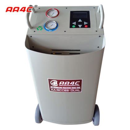 Automotive A/C Refrigerant machine AA-RCC6S-dual gas R-134a and HFO ...