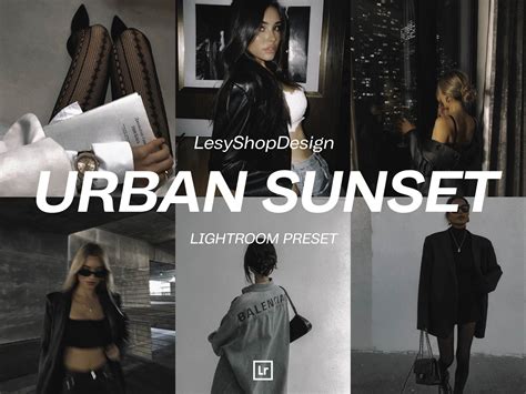 Urban Sunset Lightroom Mobile Preset - MasterBundles
