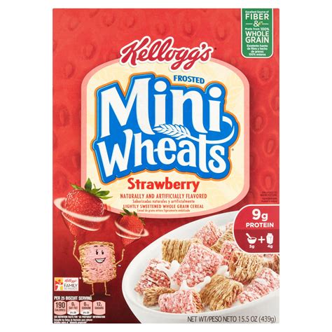 Frosted Strawberry Mini Wheats Nutrition Facts | Besto Blog