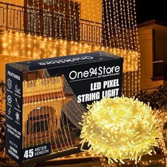 Buy One94Store 45 Meter 144 LED Waterproof Copper Wire String Fairy ...