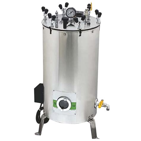 Bionexis Vertical Autoclave Stainless Steel 304, Doudle Walled with ...