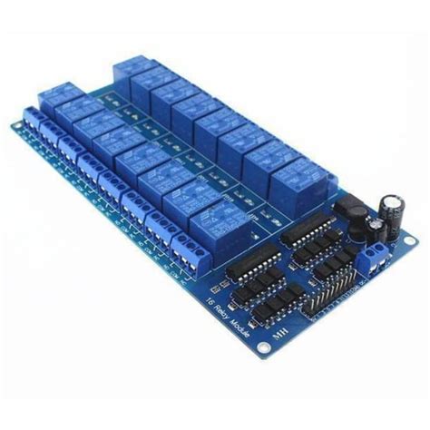 Image result for Relay Module to Arduino 16 Channel