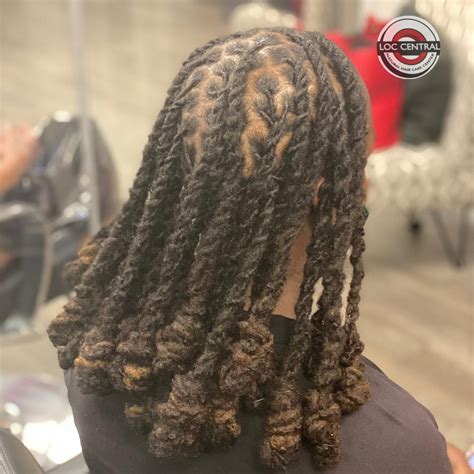 Rope Twists & Loc Knots | Dreadlock hairstyles black, Dreadlock ...