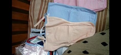 Superminis Baby Boy And Baby Girl Stripe Print Cotton Cushioned Nappies ...