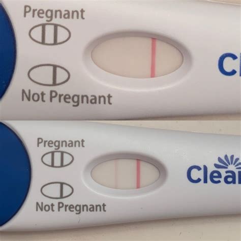 What a difference 24 hours makes! 10 and 11 DPO Clear Blue pink dye ...