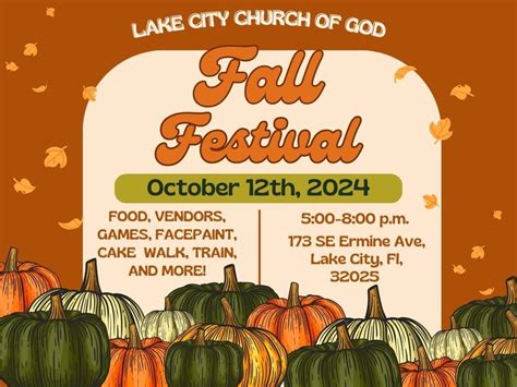 Fall Festival - Lake City Church of God , 173 SE Ermine Ave, Lake City ...