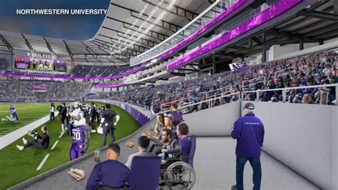 Northwestern new stadium: University releases renderings for proposed ...