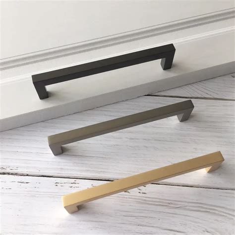 Modern U shaped Long Kitchen Handle Zinc Alloy Drawer Pulls cabinet ...