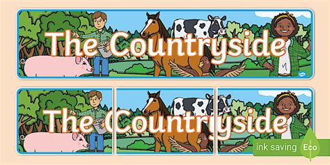 The Countryside Display Banner