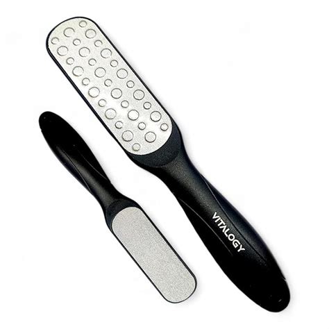 Vitalogy - Foot File Callus Remover for Feet | 2-in-1 Foot Scrubber for ...