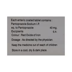 Popeez 40 MG Tablet 10: Uses, Side Effects, Price & Substitutes
