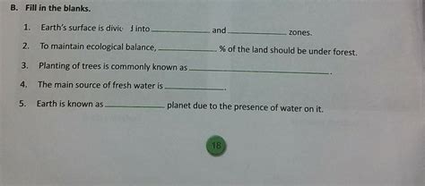 Please Fill in the blanks - Brainly.in