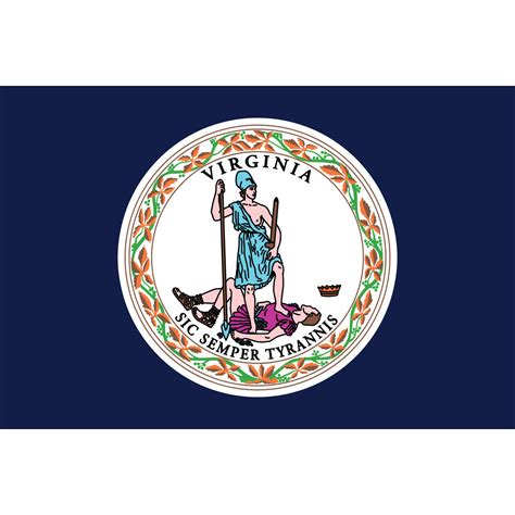 Virginia State Flag | The Flag of Virginia | Colonial Flag
