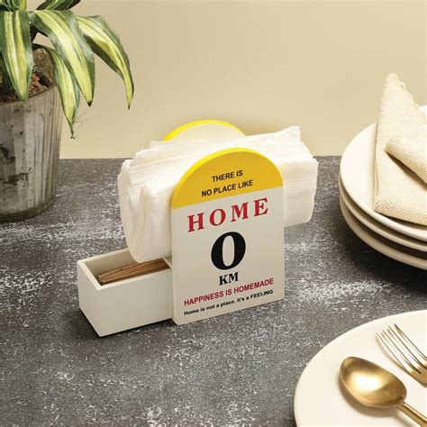 Buy EK DO DHAI Wooden Tissue and Toothpick Holder from Ek Do Dhai at ...