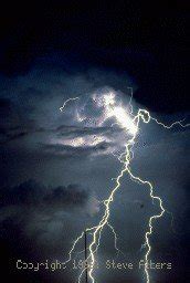 Lightning photo taken from Parshall North Dakota. Cloud to ground ...